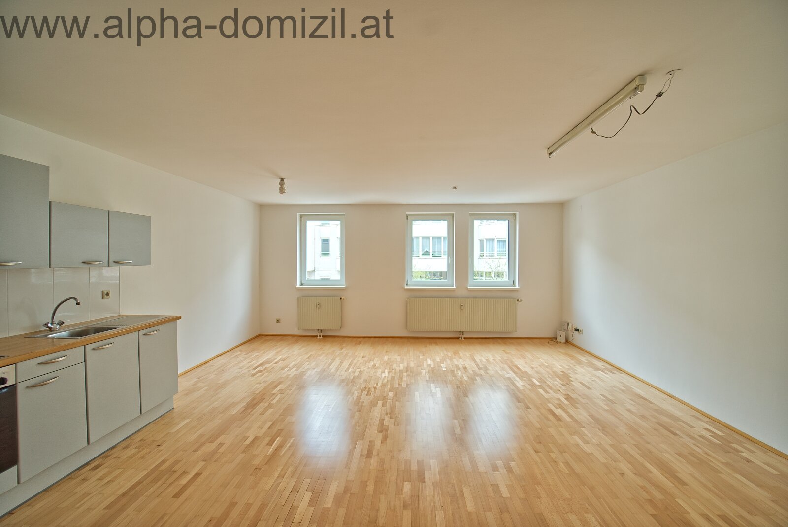 Wohn-/Schlafzimmer Totale